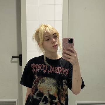 Me in the public bathroom